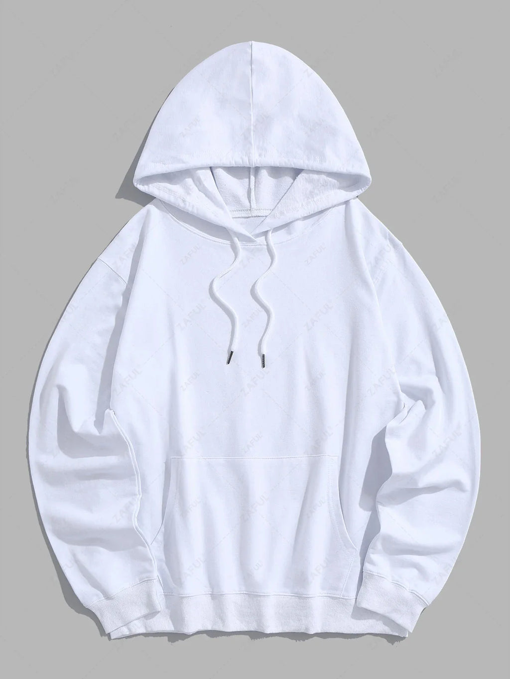 Unisex Sun Letter Cactus Pattern Kangaroo Pocket Pullover Hoodie