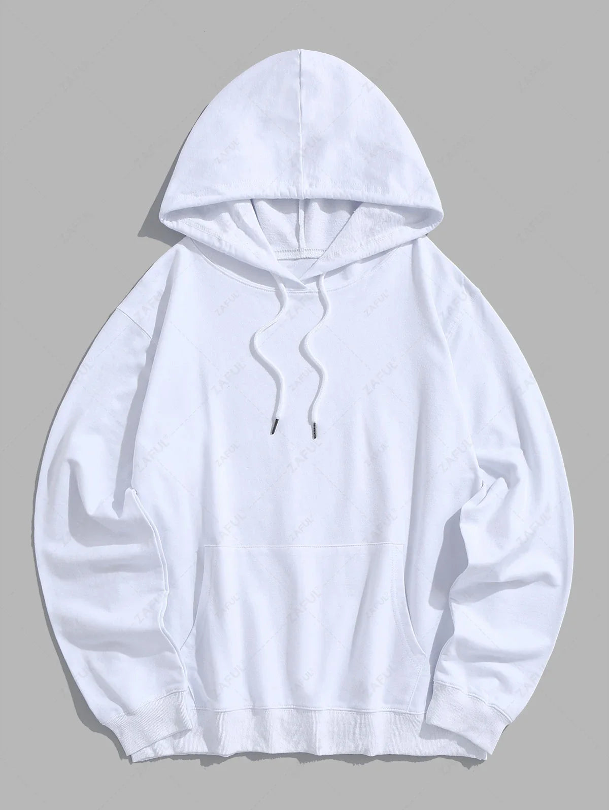 Unisex Sun Letter Cactus Pattern Kangaroo Pocket Pullover Hoodie