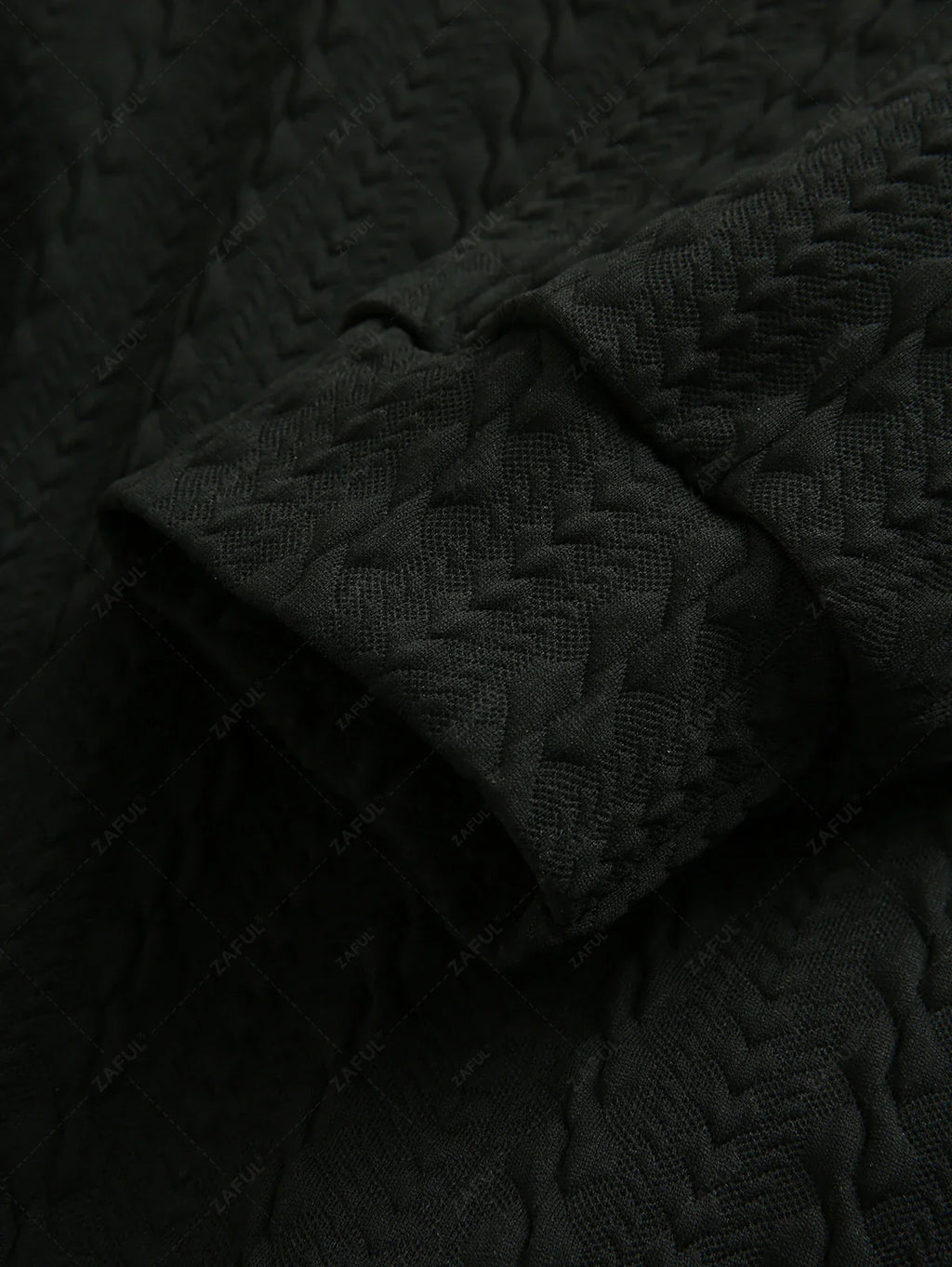 Unisex Colorblock Two Tone Jacquard Textured Letter Embroidered Pullover Hoodie